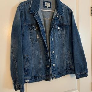 SOLD Denim boyfriend jacket